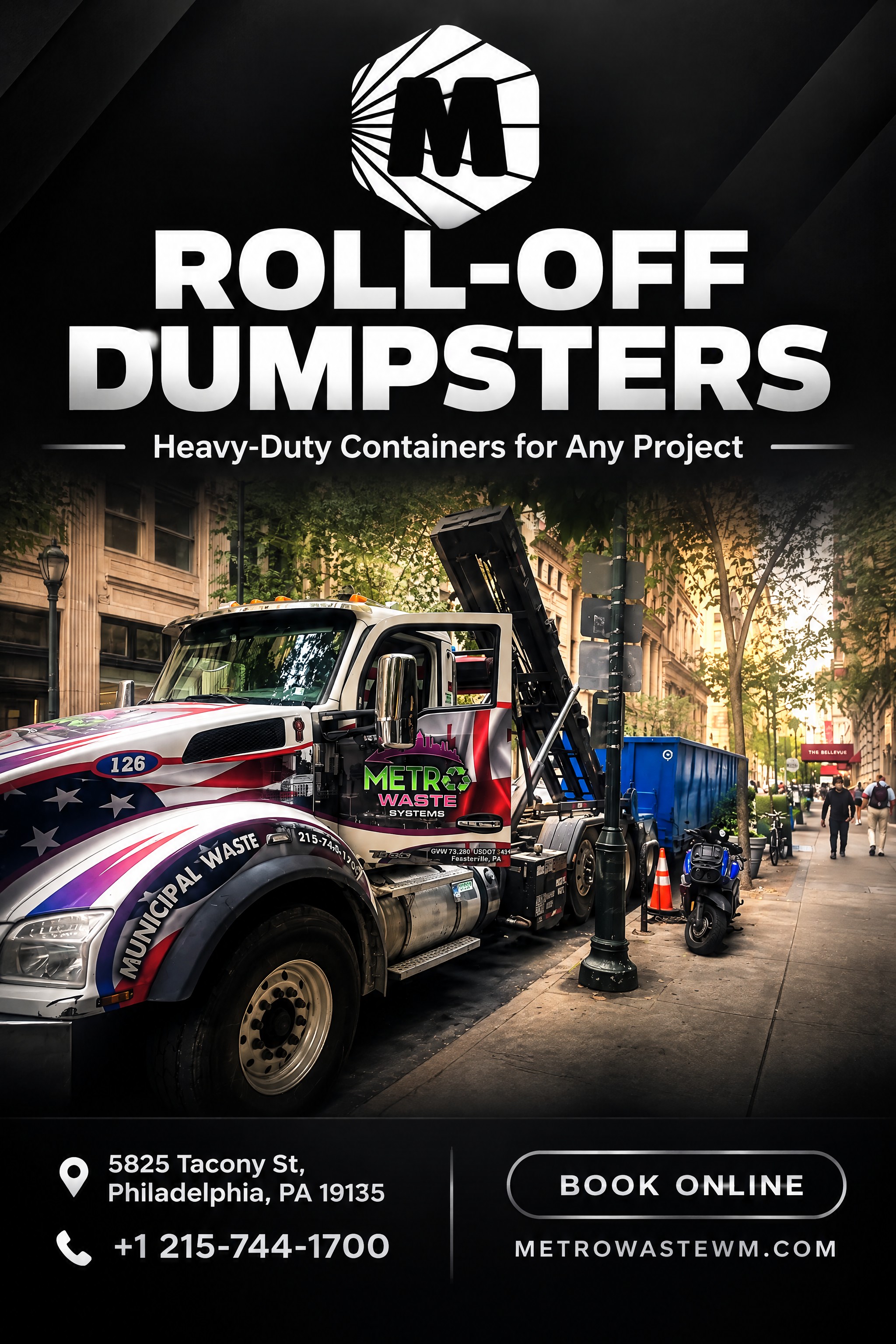 Roll-Off Dumpsters — heavy-duty containers for any project